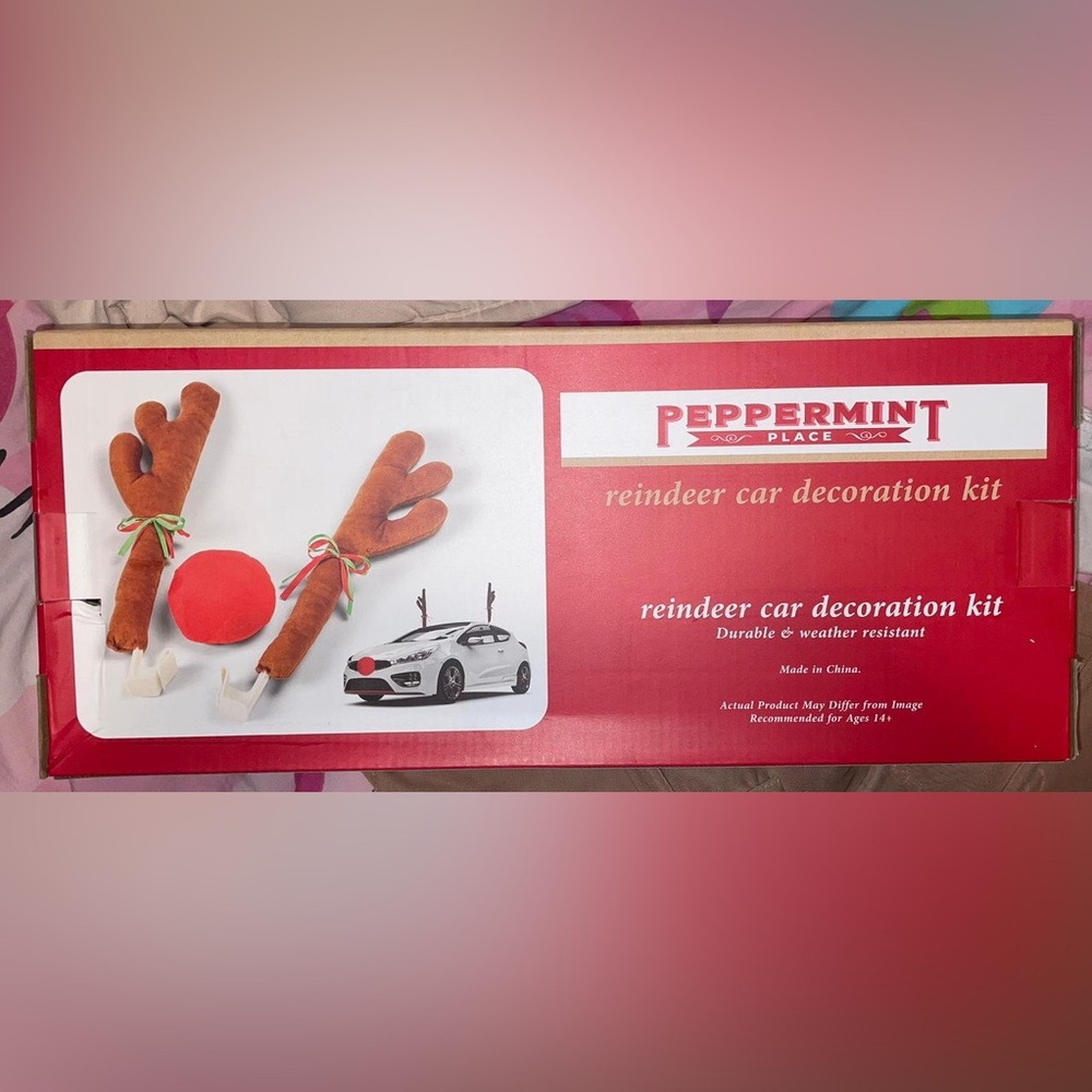 CAR DECORATION KIT CHRISTMAS CAR ACCESSORIES DECOR